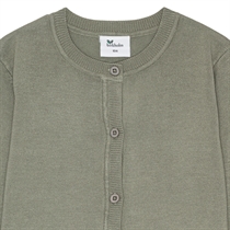 BIRKHOLM Strik Cardigan Skygge Grøn